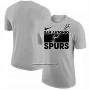 Maglia Manica Corta San Antonio Spurs Grigio