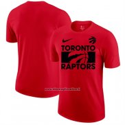 Maglia Manica Corta Toronto Raptors Rosso