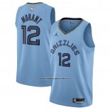 Maglia Memphis Grizzlies Ja Morant #12 Statement 2020 Blu