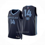 Maglia Memphis Grizzlies Zach Edey No 14 Icon 2025-26 Blu