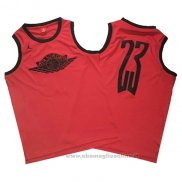 Maglia Michael Jordan NO 23 Wings Special Rosso