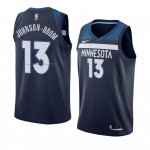Maglia Minnesota Timberwolves Darius Johnson-odom NO 13 Icon 2018 Blu