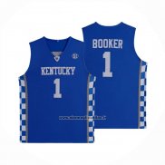 Maglia NCAA Kentucky Wildcat Devin Booker 2025 Blu