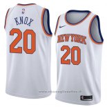 Maglia New York Knicks Kevin Knox NO 20 Association 2018 Bianco