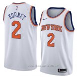 Maglia New York Knicks Luke Kornet NO 2 Association 2018 Bianco