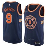 Maglia New York Knicks R.j. Barrett NO 9 Citta 2019-20 Blu