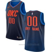 Maglia Oklahoma City Thunder Personalizzate 2017-18 Blu