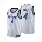 Maglia Orlando Magic Jalen Suggs No 4 Association 2025-26 Bianco