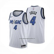 Maglia Orlando Magic Jalen Suggs No 4 Association 2025-26 Bianco