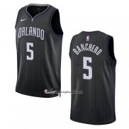 Maglia Orlando Magic Paolo Banchero #5 Citta 2022-23 Nero