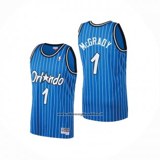 Maglia Orlando Magic Tracy McGrady #1 Mitchell & Ness 2003-04 Blu