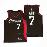 Maglia Portland Trail Blazers Brandon Roy #7 Citta 2020-21 Marrone