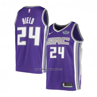 Maglia Sacramento Kings Buddy Hield #24 Icon Viola