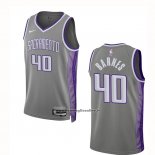 Maglia Sacramento Kings Harrison Barnes #40 Citta 2022-23 Grigio