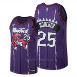 Maglia Toronto Raptors Chris Boucher NO 25 Classic Edition Viola