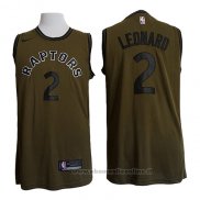 Maglia Toronto Raptors Kawhi Leonard NO 2 Nike Verde