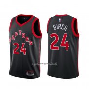 Maglia Toronto Raptors Khem Birch #24 Statement 2020-21 Nero