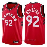 Maglia Toronto Raptors Lucas Nogueira NO 92 Icon 2017-18 Rosso