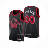Maglia Toronto Raptors Personalizzate Statement 2024-25 Nero