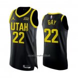 Maglia Utah Jazz Rudy Gay #22 Statement Autentico 2022-23 Nero