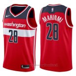 Maglia Washington Wizards Ian Mahinmi NO 28 Icon 2017-18 Rosso