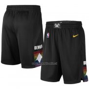 Pantaloncini Denver Nuggets Citta Edition 2019-20 Nero