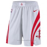 Pantaloncini Houston Rockets 2017-18 Bianco