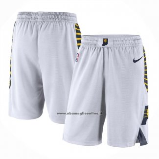 Pantaloncini Indiana Pacers Association Bianco