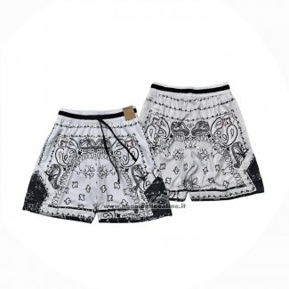 Pantaloncini Jordan Just Don Bianco Nero