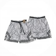 Pantaloncini Jordan Just Don Bianco Nero1