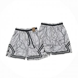 Pantaloncini Jordan Just Don Bianco Nero1