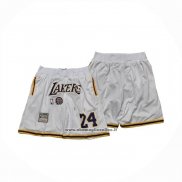 Pantaloncini Los Angeles Lakers Mitchell & Ness Hardwood Classics Bianco