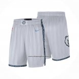 Pantaloncini Memphis Grizzlies Citta 2025-26 Bianco