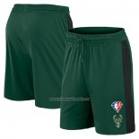 Pantaloncini Milwaukee Bucks 75th Anniversary Verde