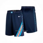 Pantaloncini Oklahoma City Thunder Citta 2025-26 Blu