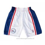 Pantaloncini Philadelphia 76ers Bianco2