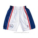 Pantaloncini Philadelphia 76ers Bianco2