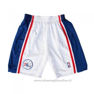 Pantaloncini Philadelphia 76ers Bianco2