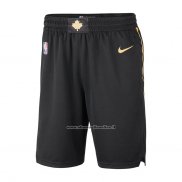 Pantaloncini Toronto Raptors Citta Edition Nero