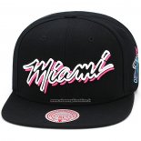 Cappellino Miami Heat Mitchell & Ness Nero