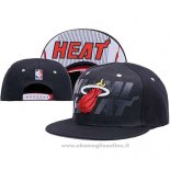 Cappellino Miami Heat Snapback Nero4