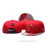 Cappellino Miami Heat Snapback Rosso