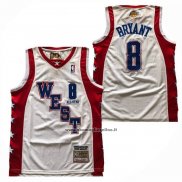 Maglia All Star 2004 Kobe Bryant No 8 Bianco
