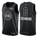 Maglia All Star 2018 Detroit Pistons Andre Drummond NO 0 Nero