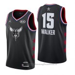 Maglia All Star 2019 Charlotte Hornets Kemba Walker NO 15 Nero