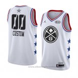 Maglia All Star 2019 Denver Nuggets Personalizzate Bianco