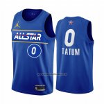 Maglia All Star 2021 Boston Celtics Jayson Tatum #0 Blu