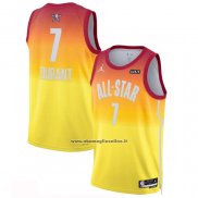 Maglia All Star 2023 Brooklyn Nets Kevin Durant #7 Arancione