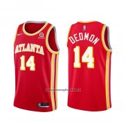 Maglia Atlanta Hawks Dewayne Dedmon #14 Icon 2020-21 Rosso