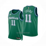 Maglia Bambino Dallas Mavericks Kyrie Irving No 11 Classic 2025-26 Verde